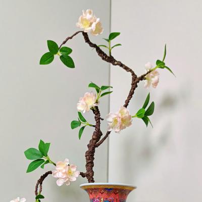 BÌNH SỨ HỌA TIẾT CHIM HOA
